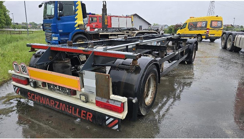 Konteineris-vežimus/ Sukeisti kūną priekaba Schwarzmüller AZ S08 Container Lafette: foto 19
