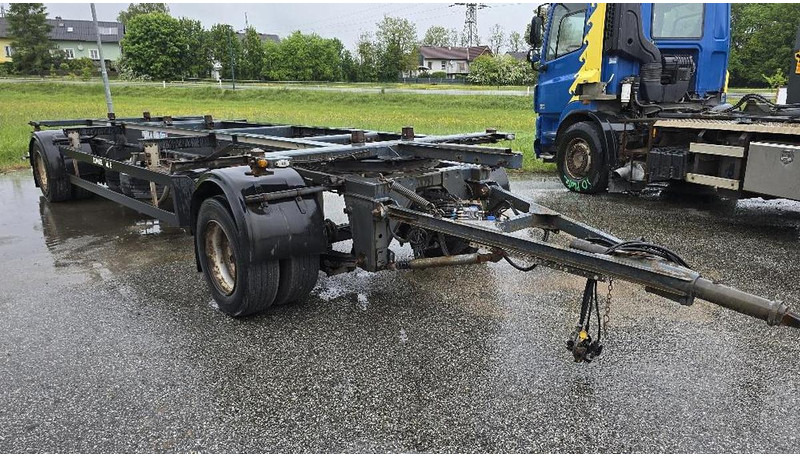 Schwarzmüller AZ S08 Container Lafette - Konteineris-vežimus/ Sukeisti kūną priekaba: foto 1 Schwarzmüller AZ S08 Container Lafette - Konteineris-vežimus/ Sukeisti kūną priekaba: foto 1