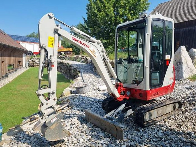 Takeuchi TB216 Minibagger - Mini ekskavatorius: foto 1 Takeuchi TB216 Minibagger - Mini ekskavatorius: foto 1