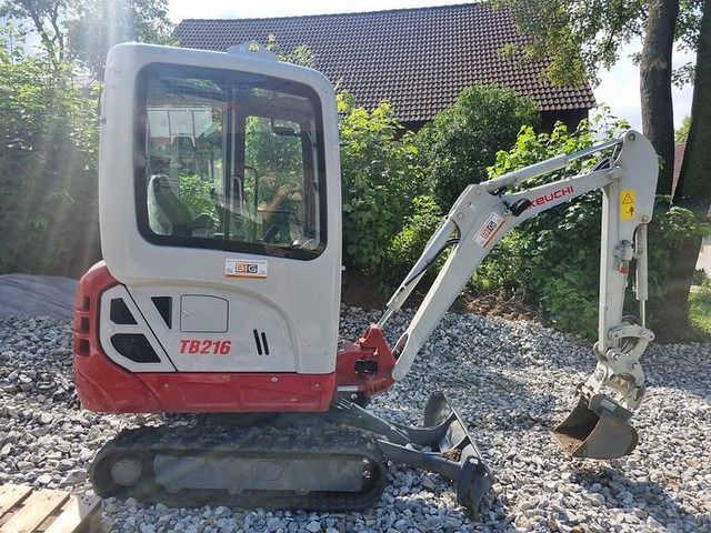 Takeuchi TB216 Minibagger - Mini ekskavatorius: foto 2 Takeuchi TB216 Minibagger - Mini ekskavatorius: foto 2