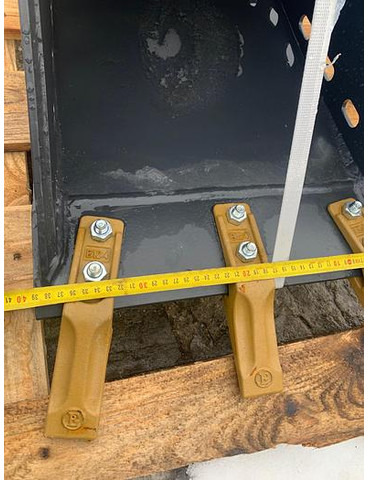 Tieflöffel 40 cm mit Lehnhoff MS08 Aufnahme - Kaušas: foto 2 Tieflöffel 40 cm mit Lehnhoff MS08 Aufnahme - Kaušas: foto 2