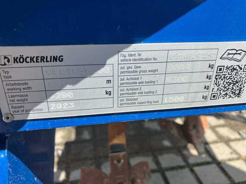 Köckerling Vector 800 - Kultivatorius: foto 2 Köckerling Vector 800 - Kultivatorius: foto 2