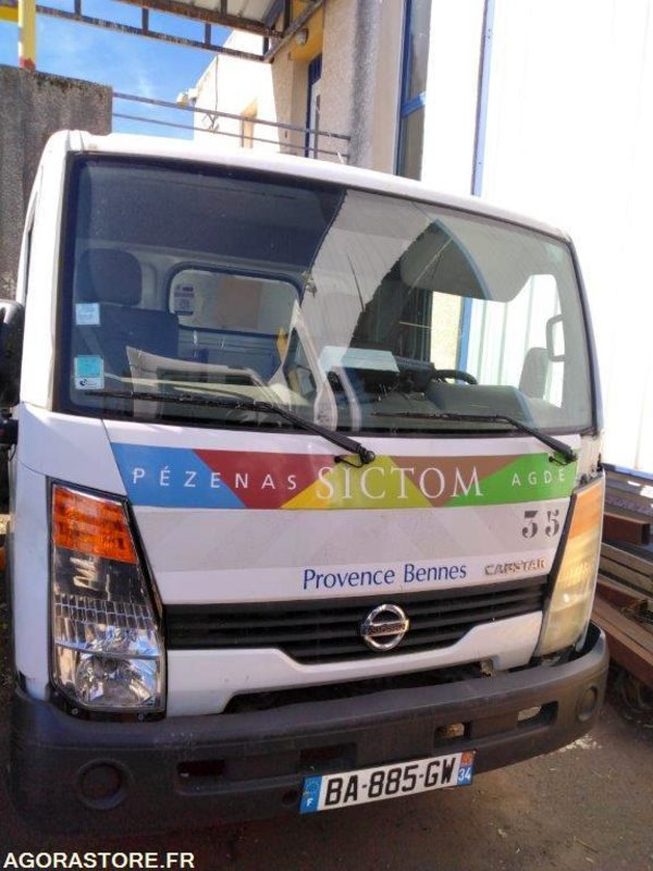 BA-885-GW MICRO BENNE NISSAN CABSTAR 203336 kms 2007 - Mažas savivartis: foto 1 BA-885-GW MICRO BENNE NISSAN CABSTAR 203336 kms 2007 - Mažas savivartis: foto 1