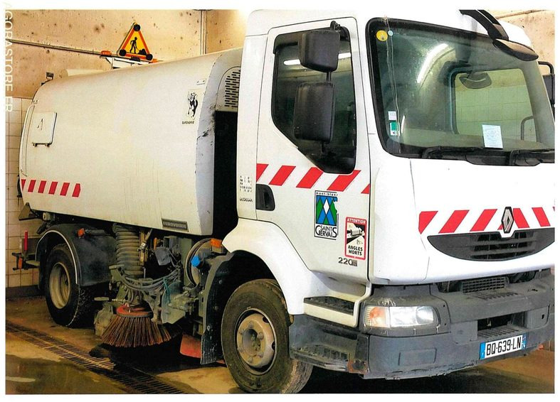 BALAYEUSE de Voiries- RENAULT MIDLUM 220 DXI avec aspiratrice EUROVOIRIE - Gatvių šlavimo mašina: foto 2 BALAYEUSE de Voiries- RENAULT MIDLUM 220 DXI avec aspiratrice EUROVOIRIE - Gatvių šlavimo mašina: foto 2