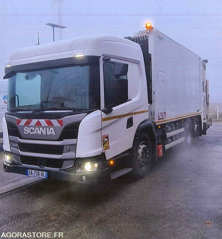 BOM SCANIA L340 71926 kms 2021 GNV - Šiukšliavežis: foto 3 BOM SCANIA L340 71926 kms 2021 GNV - Šiukšliavežis: foto 3