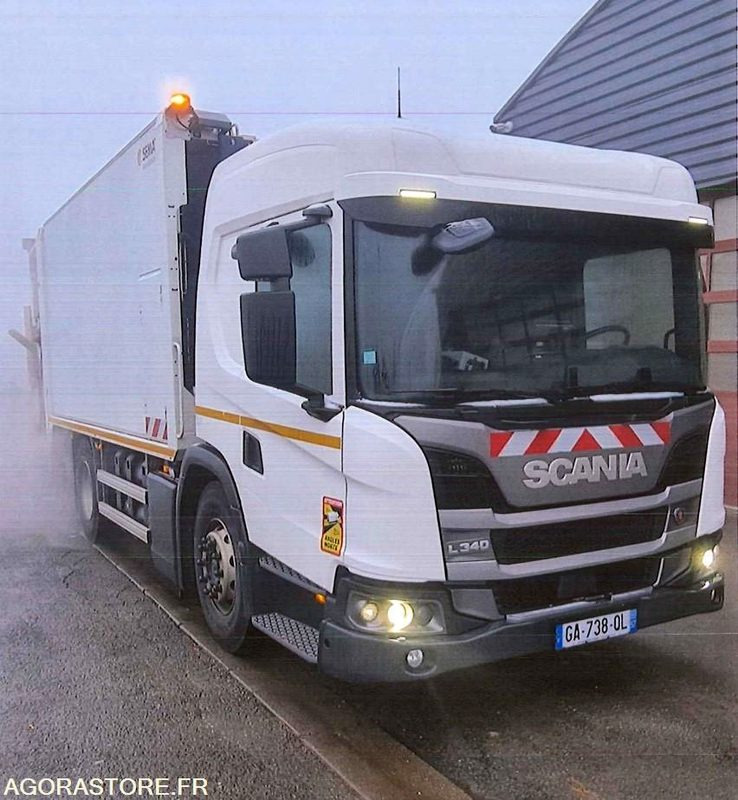 BOM SCANIA L340 71926 kms 2021 GNV - Šiukšliavežis: foto 2 BOM SCANIA L340 71926 kms 2021 GNV - Šiukšliavežis: foto 2