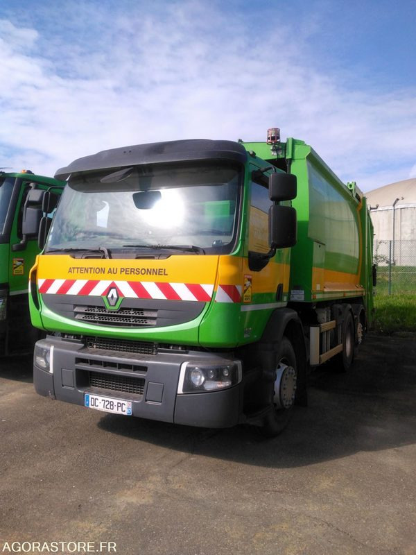 Benne à ordures ménagères Renault Eurovoirie Terberg - Šiukšliavežis: foto 1 Benne à ordures ménagères Renault Eurovoirie Terberg - Šiukšliavežis: foto 1
