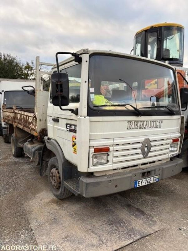 CAMION BENNE RENAULT S135 MIDLINER 1995 204000 KM - Savivartis sunkvežimis: foto 1 CAMION BENNE RENAULT S135 MIDLINER 1995 204000 KM - Savivartis sunkvežimis: foto 1