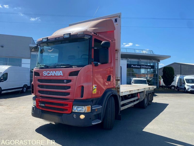 CAMION PLATEAU G440 6X2 - Platforminis/ Bortinis sunkvežimis: foto 1 CAMION PLATEAU G440 6X2 - Platforminis/ Bortinis sunkvežimis: foto 1