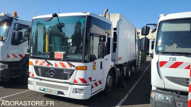 CG 622 LE - MERCEDES ECONIC 2633 - 2013 - 203000KM - Šiukšliavežis: foto 1 CG 622 LE - MERCEDES ECONIC 2633 - 2013 - 203000KM - Šiukšliavežis: foto 1