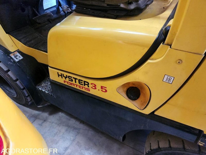 CHARIOT ELEVATEUR DIESEL 3T5 HYSTER H3.5FT - 2007 - 1033 heures - Dyzelinis krautuvas: foto 5 CHARIOT ELEVATEUR DIESEL 3T5 HYSTER H3.5FT - 2007 - 1033 heures - Dyzelinis krautuvas: foto 5