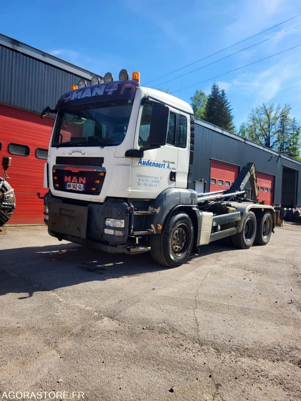 Camion ampliroll man tgs 33 400 - 827 000 KMS - 2009 - Hook-lift sunkvežimis: foto 3 Camion ampliroll man tgs 33 400 - 827 000 KMS - 2009 - Hook-lift sunkvežimis: foto 3