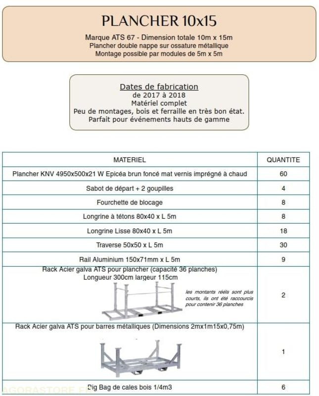 Chapiteau en bambou + planchers évènementiel + accessoires - Buitinis konteineris: foto 5 Chapiteau en bambou + planchers évènementiel + accessoires - Buitinis konteineris: foto 5