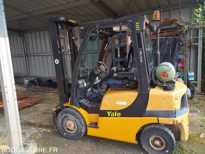 Chariot Élévateur YALE GLP25VX (2007) - En Panne - Dujinis krautuvas: foto 1 Chariot Élévateur YALE GLP25VX (2007) - En Panne - Dujinis krautuvas: foto 1