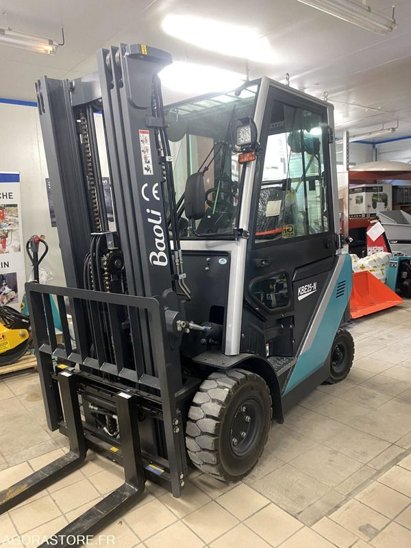 Chariot élévateur BAOLI KBE25N 2T5 ELECTRIQUE CABINE - Elektrinis krautuvas: foto 1 Chariot élévateur BAOLI KBE25N 2T5 ELECTRIQUE CABINE - Elektrinis krautuvas: foto 1