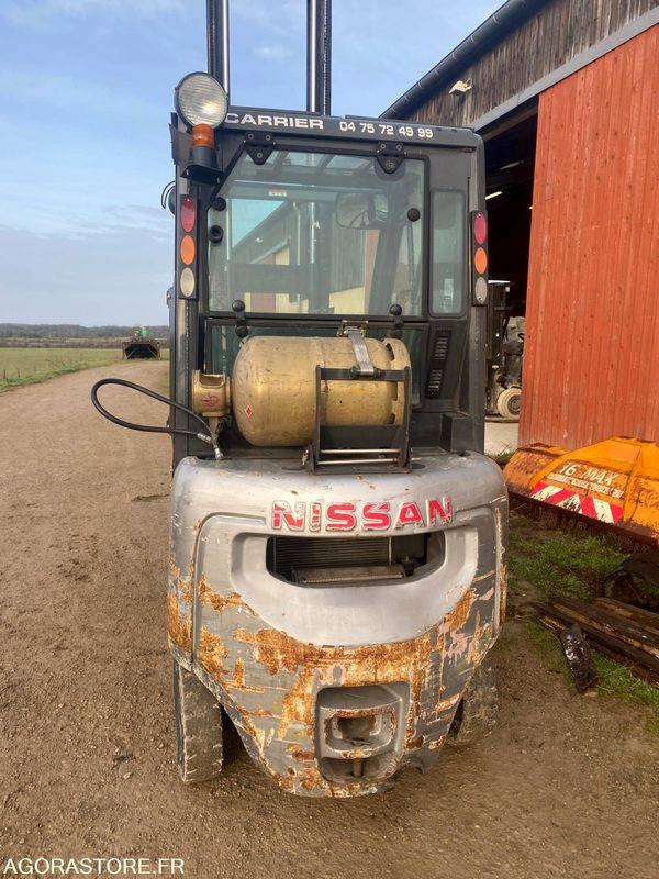 Chariot élévateur GAZ NISSAN 1.8T - Dujinis krautuvas: foto 5 Chariot élévateur GAZ NISSAN 1.8T - Dujinis krautuvas: foto 5