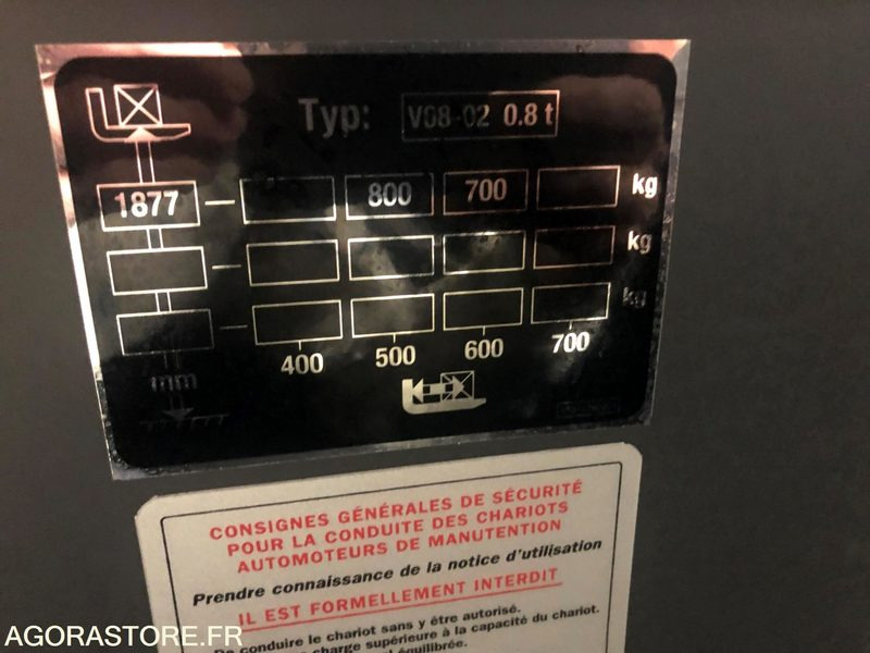Gerbeur à plateforme élevable - Keltuvas: foto 4 Gerbeur à plateforme élevable - Keltuvas: foto 4