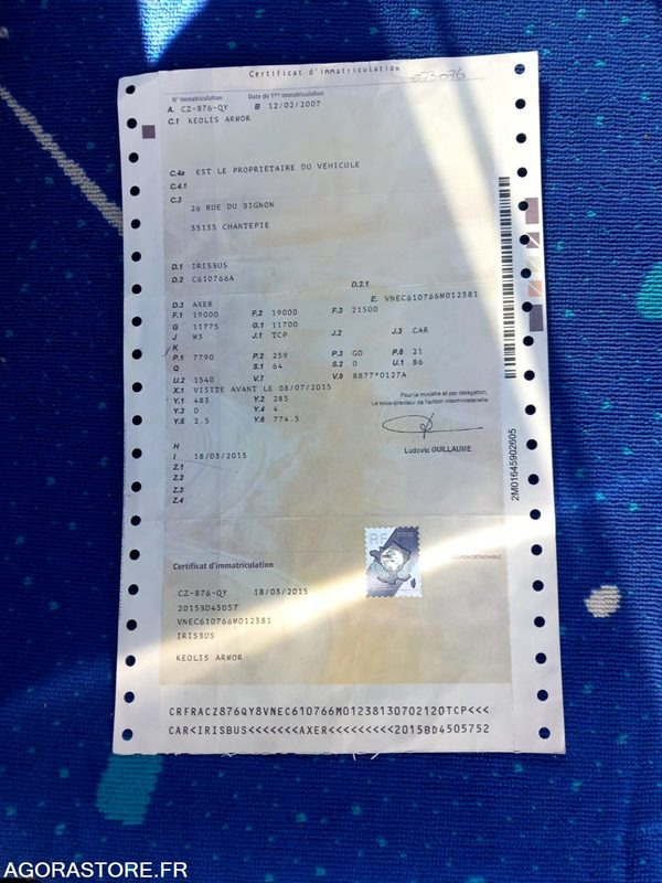 IVECO BUS AXER N°073076 - Mokyklinis autobusas: foto 4 IVECO BUS AXER N°073076 - Mokyklinis autobusas: foto 4