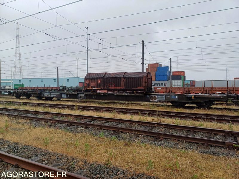 Wagon plat intermodal type Sggnss – modèle 6432B0-4, 72 pieds - 2003 (ref 1025) - Kita technika: foto 3 Wagon plat intermodal type Sggnss – modèle 6432B0-4, 72 pieds - 2003 (ref 1025) - Kita technika: foto 3