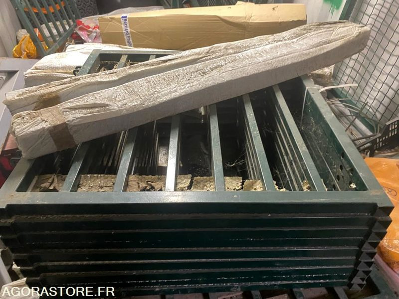Lot de 10 portillons ACIER 100x100 Jamais mis en place - Technika sodui ir daržui: foto 4 Lot de 10 portillons ACIER 100x100 Jamais mis en place - Technika sodui ir daržui: foto 4