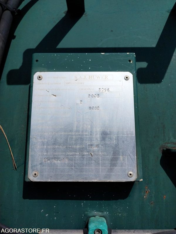 MERCEDES Atego 1828 HUWER 2005 378491KM ROULANT EXPORT UNIQUEMENT - Asenizatorius: foto 5 MERCEDES Atego 1828 HUWER 2005 378491KM ROULANT EXPORT UNIQUEMENT - Asenizatorius: foto 5