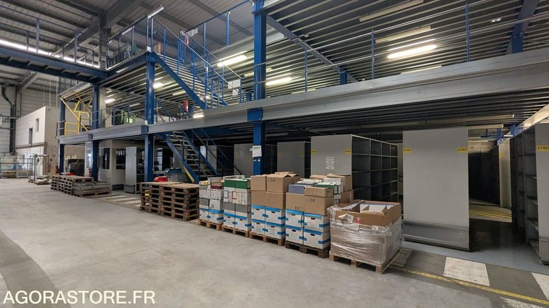Mezzanine métallique 2 niveaux - Įrankis/ Įranga: foto 1 Mezzanine métallique 2 niveaux - Įrankis/ Įranga: foto 1