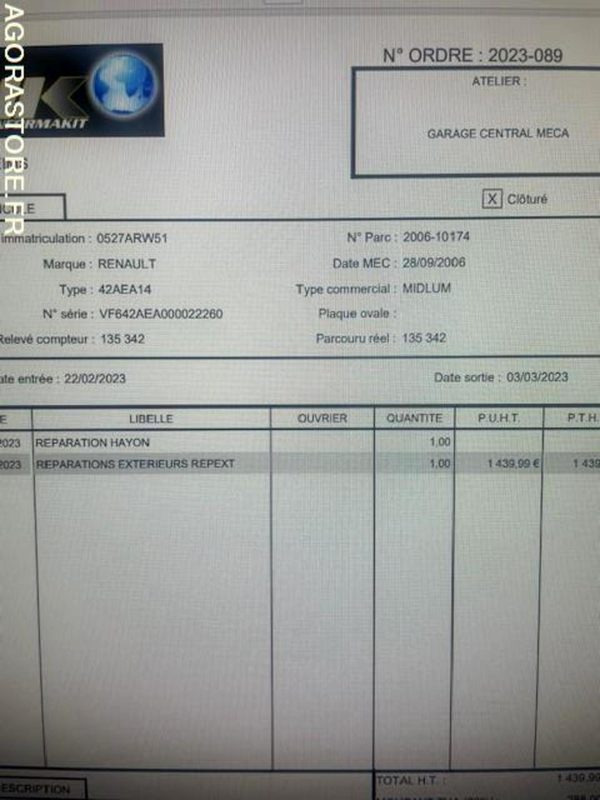 POID LOURD Renault Premium - Furgonas sunkvežimis: foto 5 POID LOURD Renault Premium - Furgonas sunkvežimis: foto 5