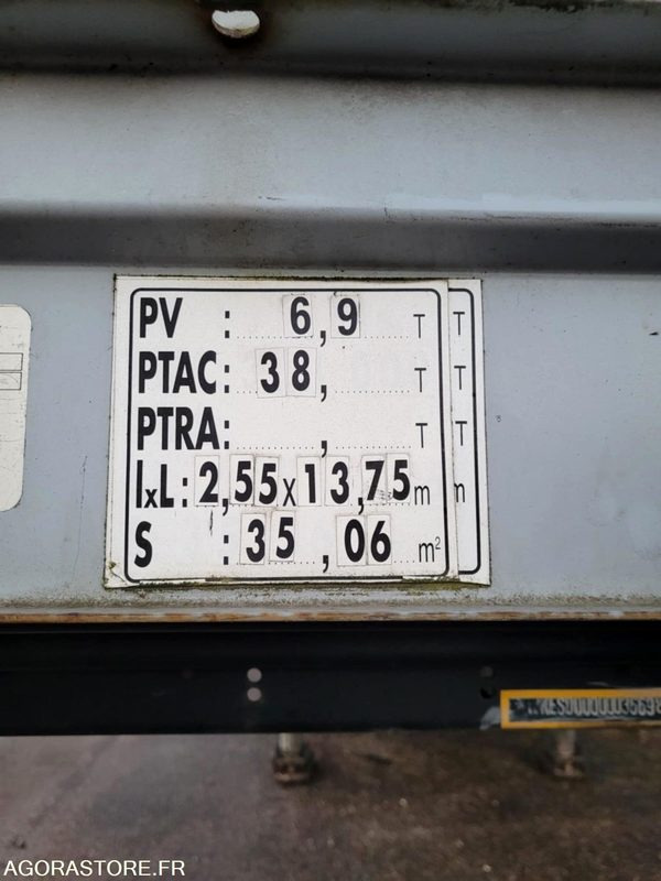 Remorque tautliner krone - Puspriekabė: foto 3 Remorque tautliner krone - Puspriekabė: foto 3