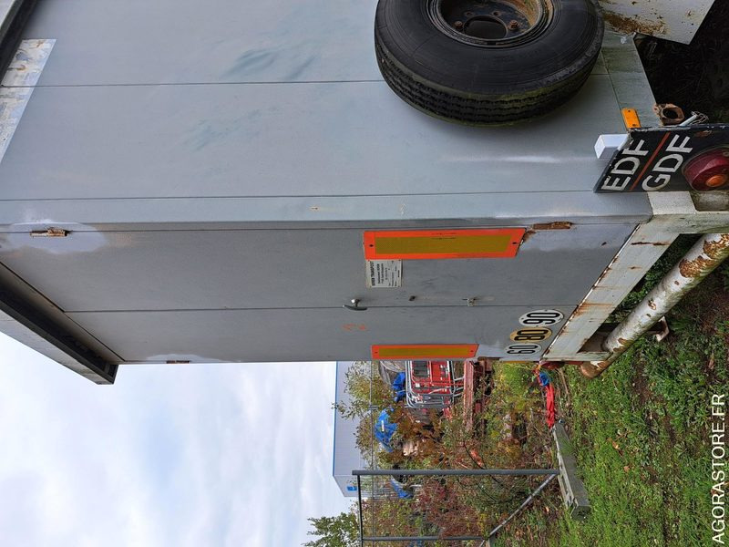 REMORQUE EQUIPEE TRANSFORMATEUR - Statybinė įranga, Priekaba: foto 4 REMORQUE EQUIPEE TRANSFORMATEUR - Statybinė įranga, Priekaba: foto 4