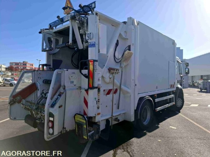 RENAULT MIDLUM 270 BOM 12.80m3 SEMAT CARGOPAC II V.E - 2011/159344 KM (BY039HX) - Šiukšliavežis: foto 1 RENAULT MIDLUM 270 BOM 12.80m3 SEMAT CARGOPAC II V.E - 2011/159344 KM (BY039HX) - Šiukšliavežis: foto 1