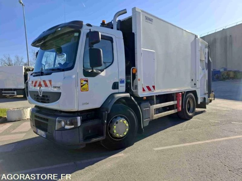 RENAULT PREMIUM 310,19 - BOM 16m3 SEMAT CARGOPAC 334 - 2013/146227 KM (CX634SZ) - Šiukšliavežis: foto 1 RENAULT PREMIUM 310,19 - BOM 16m3 SEMAT CARGOPAC 334 - 2013/146227 KM (CX634SZ) - Šiukšliavežis: foto 1