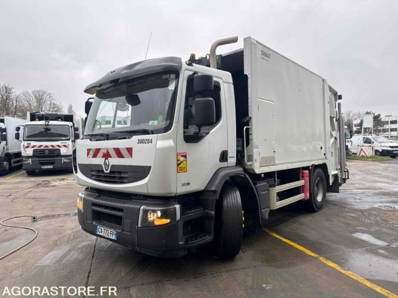 RENAULT PREMIUM 310,19 - BOM 16m3 SEMAT CARGOPAC 334 - 2013/166749 KM (CX772FP) - Šiukšliavežis: foto 1 RENAULT PREMIUM 310,19 - BOM 16m3 SEMAT CARGOPAC 334 - 2013/166749 KM (CX772FP) - Šiukšliavežis: foto 1