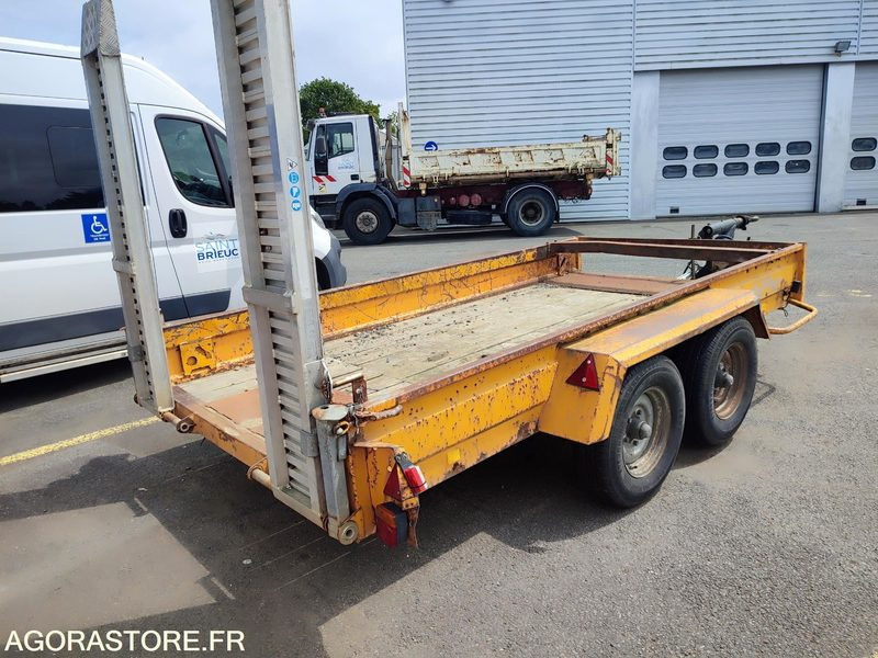 Remorque porte engin - Žemo profilio platforma priekaba: foto 1 Remorque porte engin - Žemo profilio platforma priekaba: foto 1