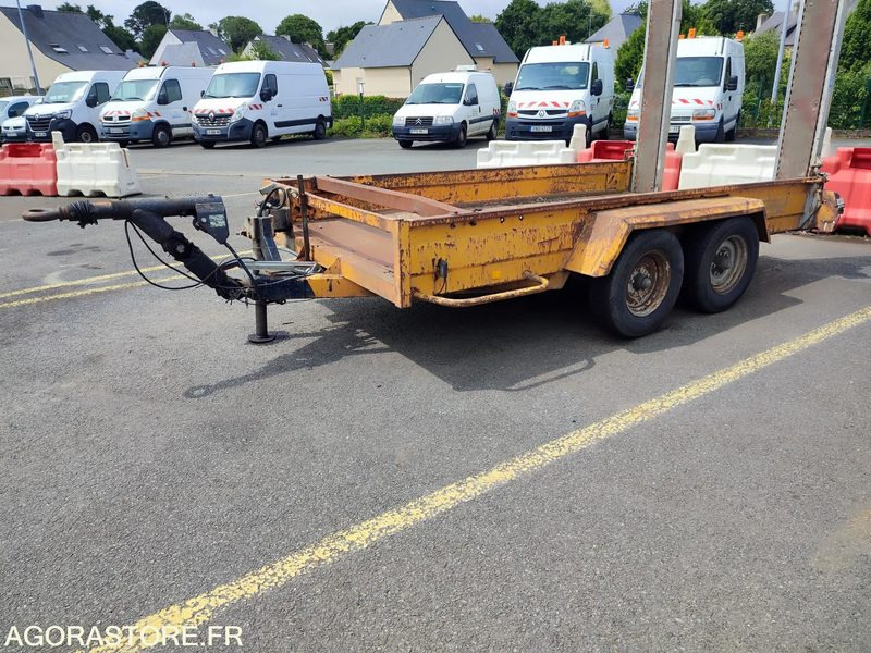 Remorque porte engin - Žemo profilio platforma priekaba: foto 4 Remorque porte engin - Žemo profilio platforma priekaba: foto 4