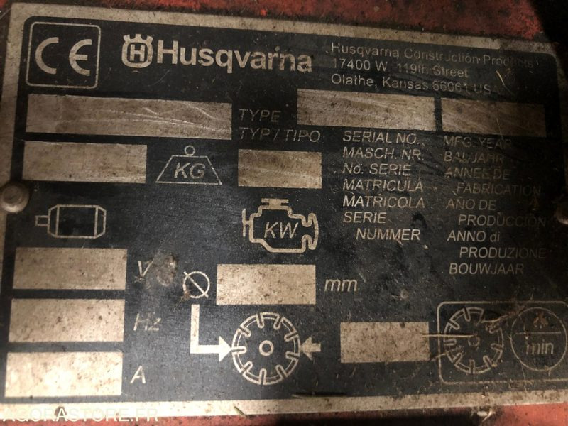 SCIE A SOL HUSQVARNA FS413 - 500 mm - Statybinė įranga: foto 5 SCIE A SOL HUSQVARNA FS413 - 500 mm - Statybinė įranga: foto 5