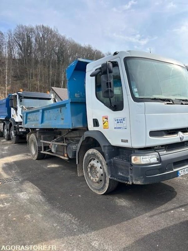 CAMION BI-BENNE RENAULT PREMIUM 270 DCI 420 000 KM 2002 - Sunkvežimis: foto 1 CAMION BI-BENNE RENAULT PREMIUM 270 DCI 420 000 KM 2002 - Sunkvežimis: foto 1