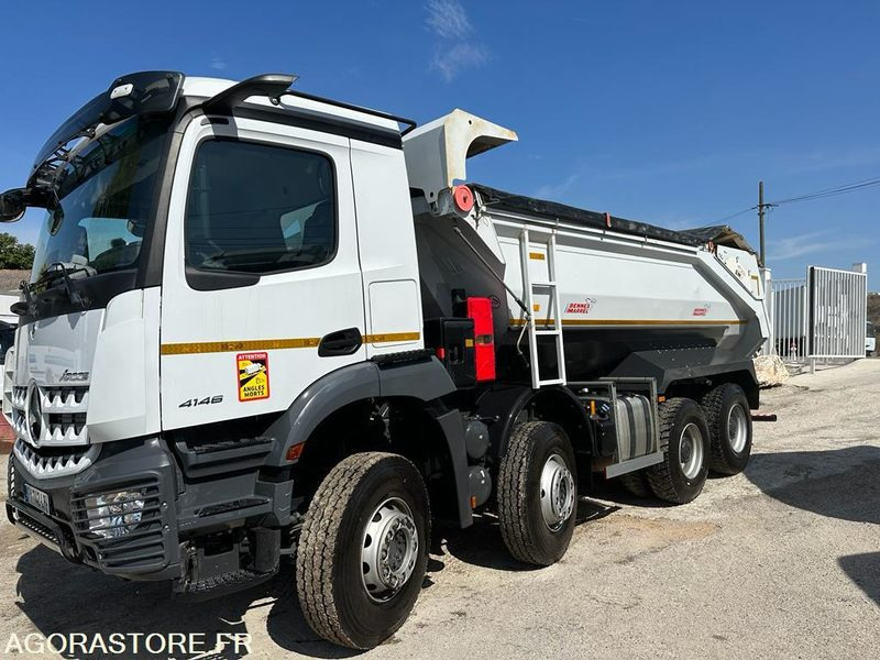 MERCEDES AROCS 4146, BENNE ARRIERE MARREL, BOÎTE AUTO - 48220KM - 2021 - Sunkvežimis: foto 4 MERCEDES AROCS 4146, BENNE ARRIERE MARREL, BOÎTE AUTO - 48220KM - 2021 - Sunkvežimis: foto 4