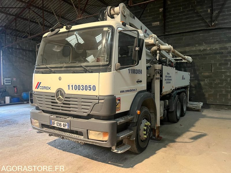 POMPE A BETON MERCEDES ATEGO 2628 - AF036AP / 2002 - 412 087 KM - EXCLU EXPORT - Sunkvežimis: foto 3 POMPE A BETON MERCEDES ATEGO 2628 - AF036AP / 2002 - 412 087 KM - EXCLU EXPORT - Sunkvežimis: foto 3