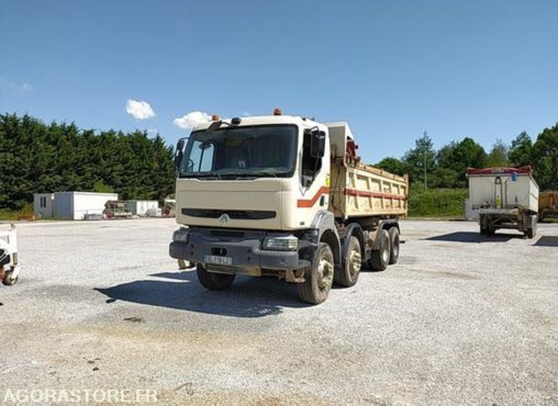 Porteur 8x4 Renault KERAX - DL116LZ - 2005 / 727486 KM (ML557) - Sunkvežimis: foto 1 Porteur 8x4 Renault KERAX - DL116LZ - 2005 / 727486 KM (ML557) - Sunkvežimis: foto 1