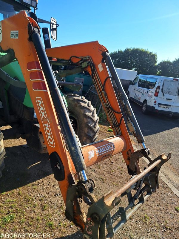 Tracteur Deutz Agrotron 80 avec chargeur MX 100 - Traktorius: foto 5 Tracteur Deutz Agrotron 80 avec chargeur MX 100 - Traktorius: foto 5