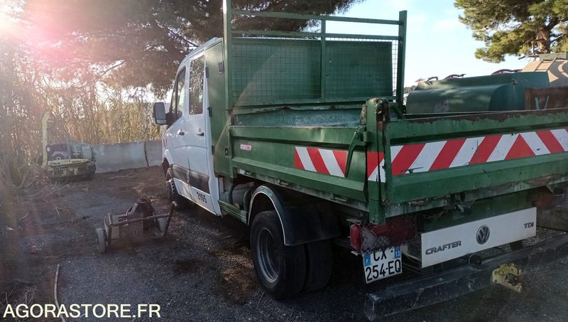 Wolkswagen Crafter benne double cabine - 2013 - CX-254-EQ - Mažas savivartis: foto 4 Wolkswagen Crafter benne double cabine - 2013 - CX-254-EQ - Mažas savivartis: foto 4