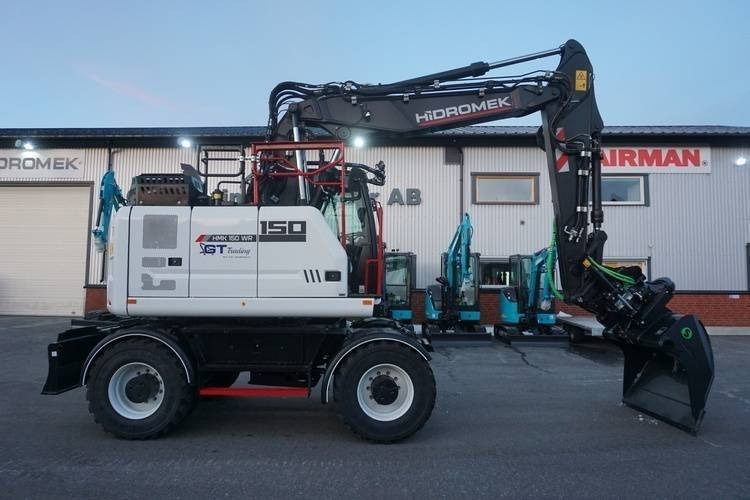 Hidromek HMK 150 WR-5 - Ratinis krautuvas: foto 1 Hidromek HMK 150 WR-5 - Ratinis krautuvas: foto 1