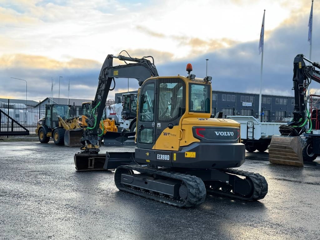 Volvo ECR 88 D - Mini ekskavatorius: foto 1 Volvo ECR 88 D - Mini ekskavatorius: foto 1
