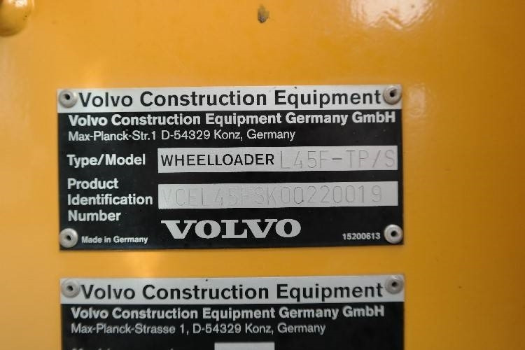 Ratinis krautuvas Volvo L 45 F: foto 19