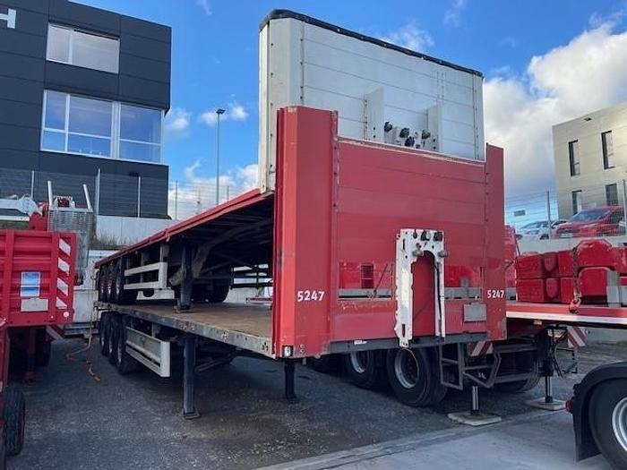 Fliegl SDS350 - Platforminė/ Bortinė puspriekabė: foto 1 Fliegl SDS350 - Platforminė/ Bortinė puspriekabė: foto 1
