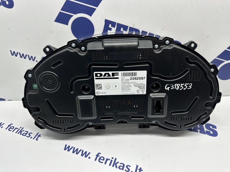 DAF instrument cluster (UK version) - Prietaisų skydas - Sunkvežimis: foto 2 DAF instrument cluster (UK version) - Prietaisų skydas - Sunkvežimis: foto 2