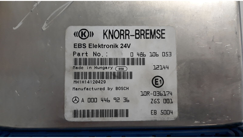 Mercedes-Benz MB Actros MP4 EBS control unit - Valdymo blokas - Sunkvežimis: foto 3 Mercedes-Benz MB Actros MP4 EBS control unit - Valdymo blokas - Sunkvežimis: foto 3