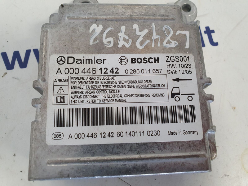 Mercedes-Benz air bag control unit - Valdymo blokas - Sunkvežimis: foto 4 Mercedes-Benz air bag control unit - Valdymo blokas - Sunkvežimis: foto 4