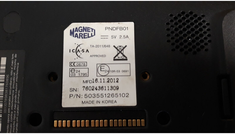 Mercedes-Benz fleetboard operating unit - Valdymo blokas - Sunkvežimis: foto 4 Mercedes-Benz fleetboard operating unit - Valdymo blokas - Sunkvežimis: foto 4