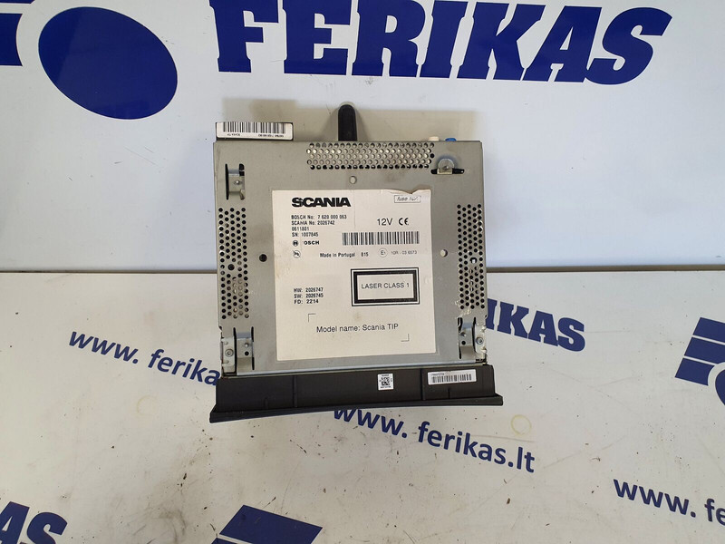 Scania radio navigation system - Prietaisų skydas - Sunkvežimis: foto 3 Scania radio navigation system - Prietaisų skydas - Sunkvežimis: foto 3